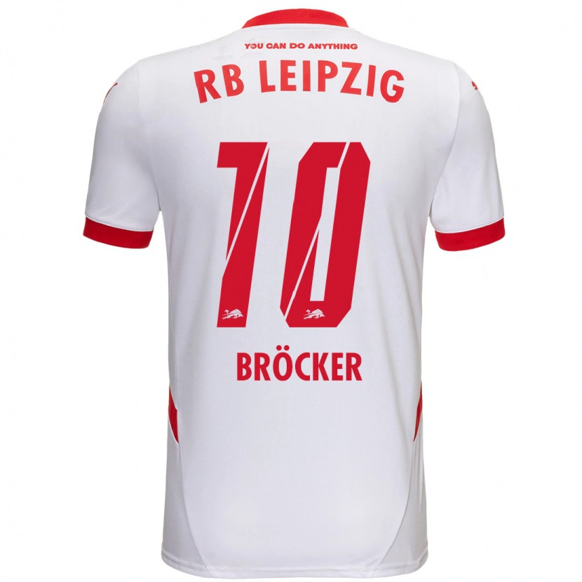 Danxen Kinder Mads Bröcker #10 Weiß Rot Heimtrikot Trikot 2024/25 T-Shirt Schweiz