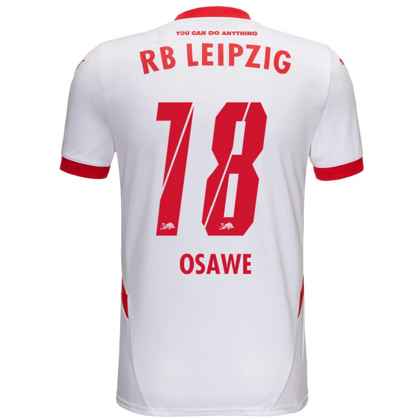 Danxen Kinder Winners Osawe #18 Weiß Rot Heimtrikot Trikot 2024/25 T-Shirt Schweiz