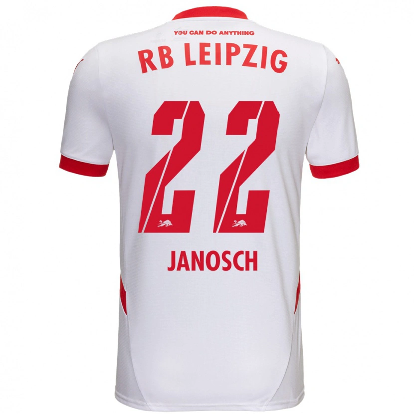 Danxen Kinder Luca Janosch #22 Weiß Rot Heimtrikot Trikot 2024/25 T-Shirt Schweiz