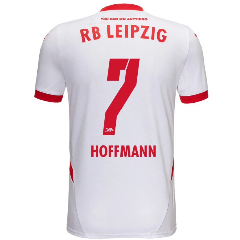 Danxen Kinder Giovanna Hoffmann #7 Weiß Rot Heimtrikot Trikot 2024/25 T-Shirt Schweiz