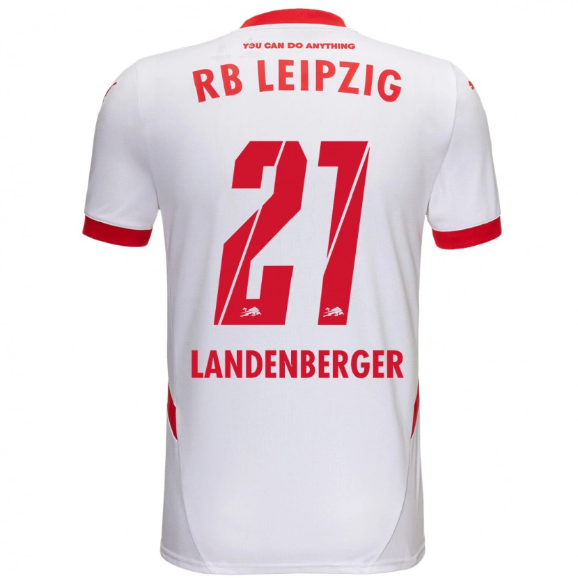 Danxen Kinder Julia Landenberger #21 Weiß Rot Heimtrikot Trikot 2024/25 T-Shirt Schweiz