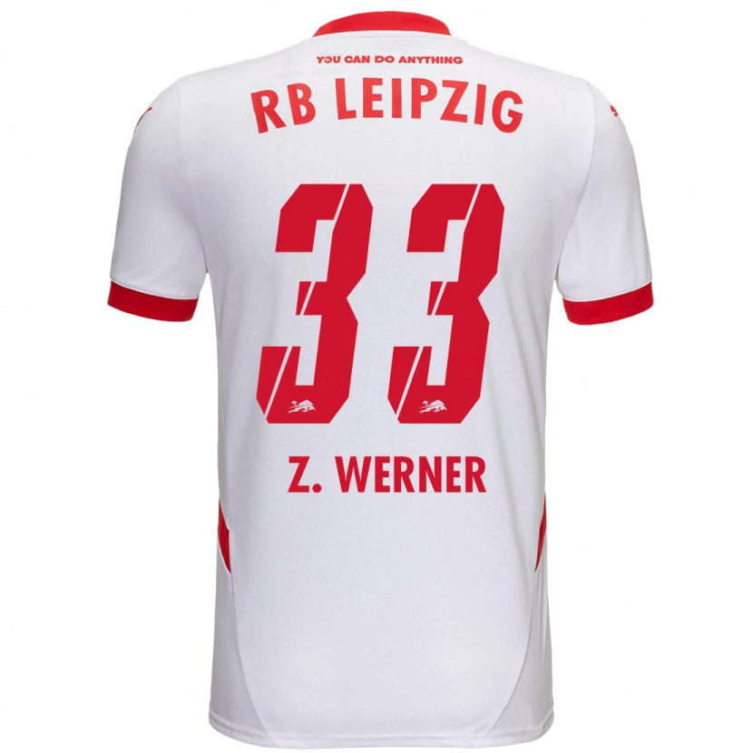 Danxen Kinder Zoé Werner #33 Weiß Rot Heimtrikot Trikot 2024/25 T-Shirt Schweiz