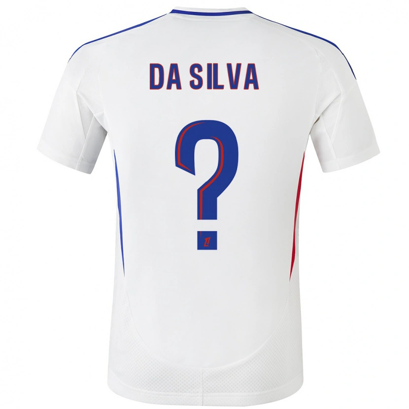 Danxen Kinder Florent Da Silva #0 Weiß Blau Heimtrikot Trikot 2024/25 T-Shirt Schweiz