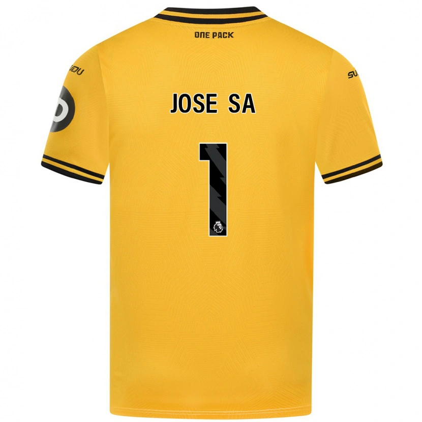 Danxen Kinder José Sá #1 Gelb Heimtrikot Trikot 2024/25 T-Shirt Schweiz