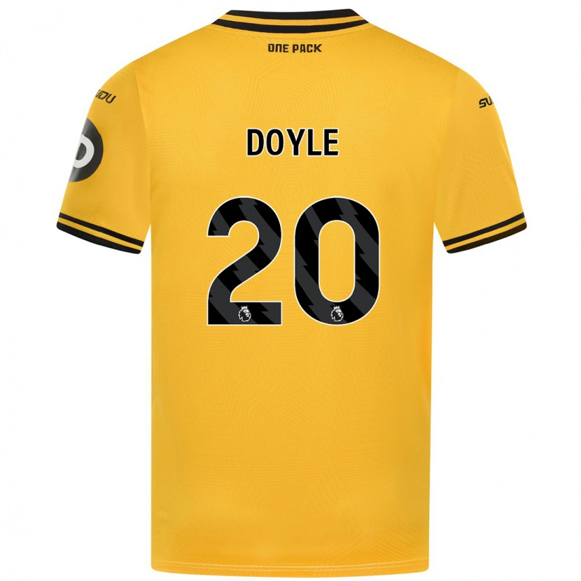 Danxen Kinder Tommy Doyle #20 Gelb Heimtrikot Trikot 2024/25 T-Shirt Schweiz