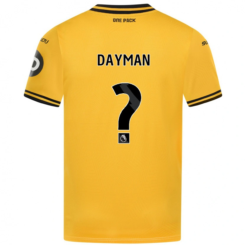 Danxen Kinder Myles Dayman #0 Gelb Heimtrikot Trikot 2024/25 T-Shirt Schweiz