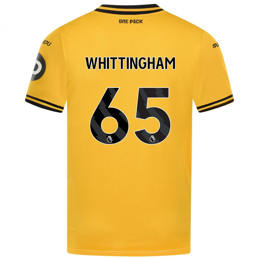 Danxen Kinder Matthew Whittingham #65 Gelb Heimtrikot Trikot 2024/25 T-Shirt Schweiz