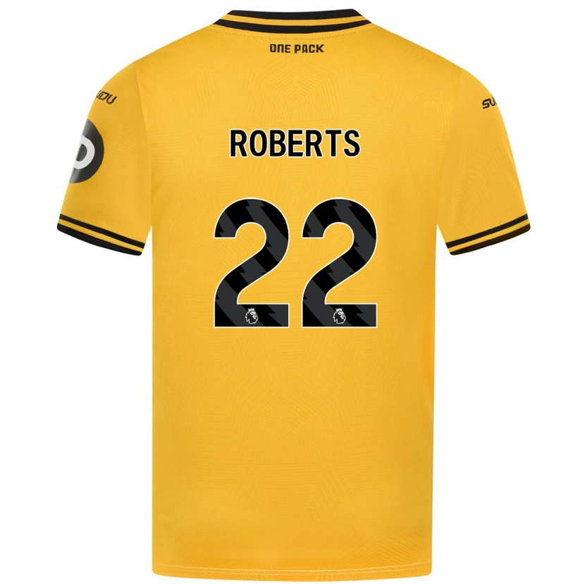 Danxen Kinder Beth Roberts #22 Gelb Heimtrikot Trikot 2024/25 T-Shirt Schweiz