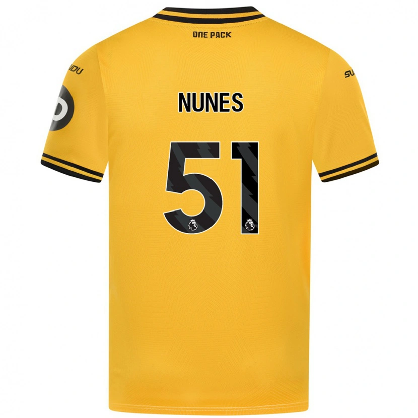 Danxen Kinder Grazi Nunes #51 Gelb Heimtrikot Trikot 2024/25 T-Shirt Schweiz