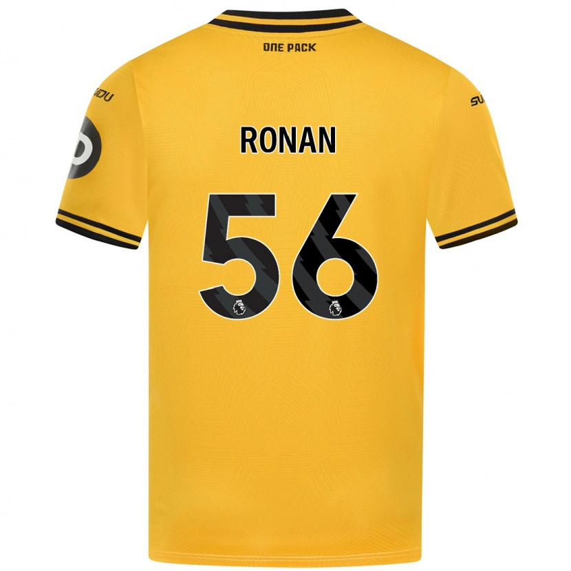 Danxen Kinder Connor Ronan #56 Gelb Heimtrikot Trikot 2024/25 T-Shirt Schweiz