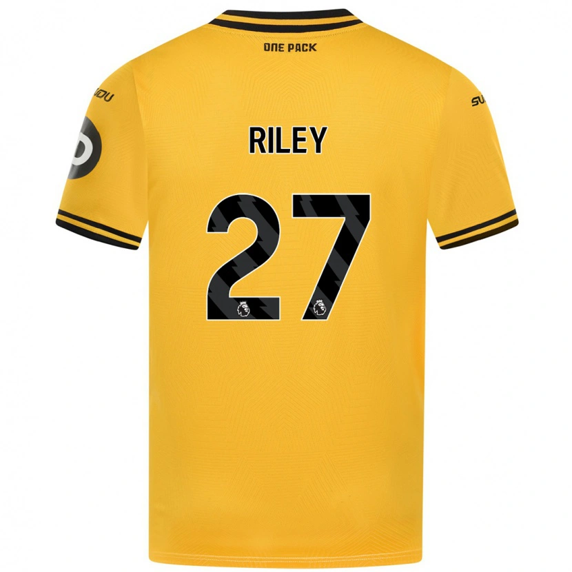 Danxen Kinder Lauren Riley #27 Gelb Heimtrikot Trikot 2024/25 T-Shirt Schweiz