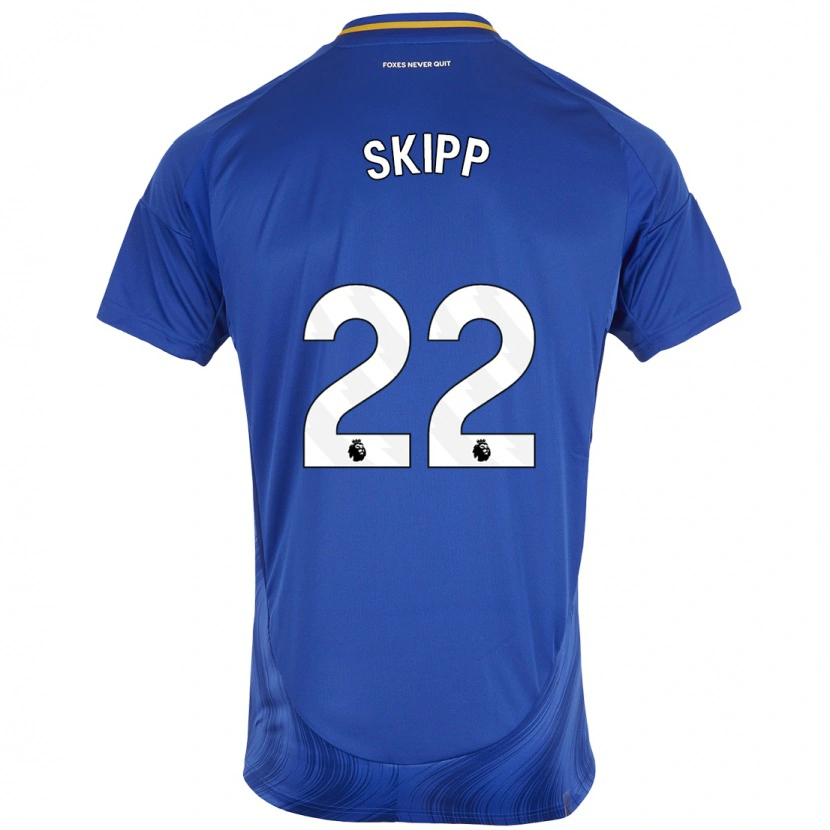 Danxen Kinder Oliver Skipp #22 Blau Weiß Heimtrikot Trikot 2024/25 T-Shirt Schweiz