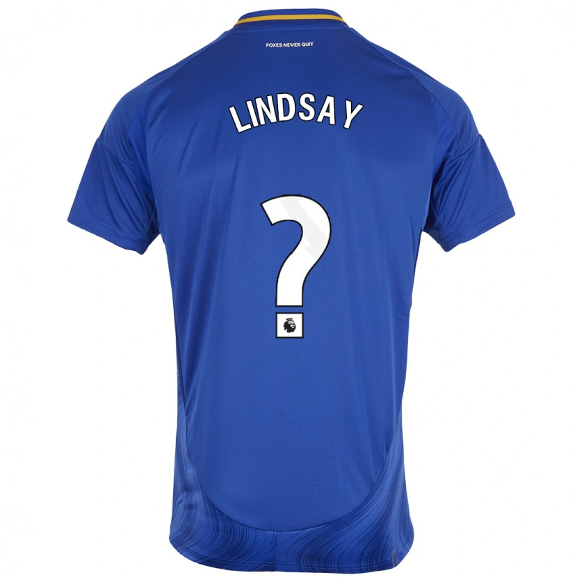 Danxen Kinder Jahmari Lindsay #0 Blau Weiß Heimtrikot Trikot 2024/25 T-Shirt Schweiz