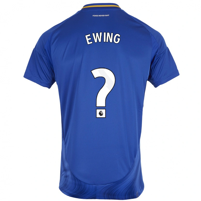 Danxen Kinder Oliver Ewing #0 Blau Weiß Heimtrikot Trikot 2024/25 T-Shirt Schweiz