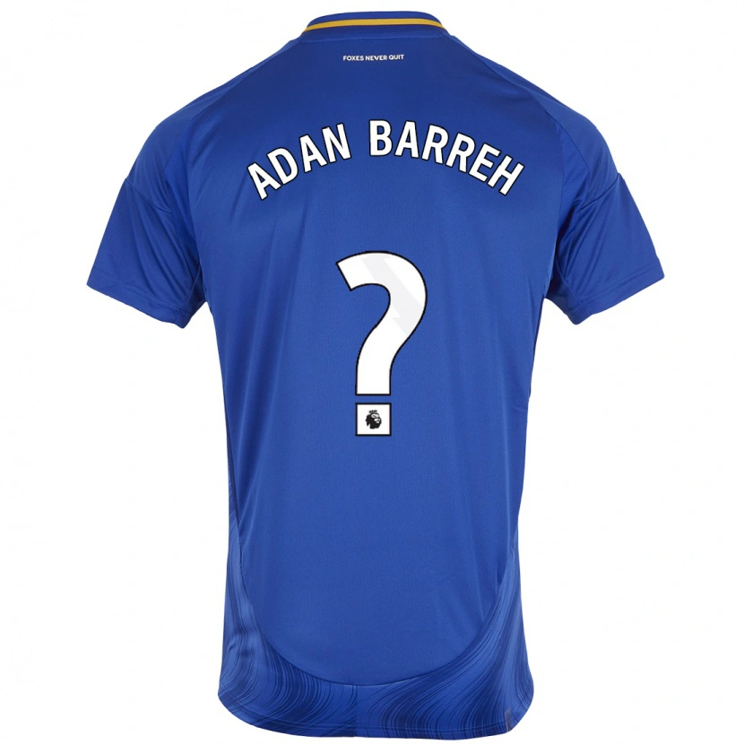 Danxen Kinder Hassan Adan Barreh #0 Blau Weiß Heimtrikot Trikot 2024/25 T-Shirt Schweiz