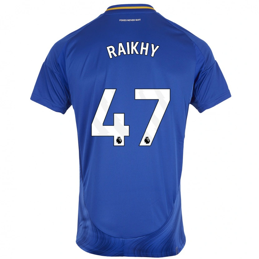 Danxen Kinder Arjan Raikhy #47 Blau Weiß Heimtrikot Trikot 2024/25 T-Shirt Schweiz