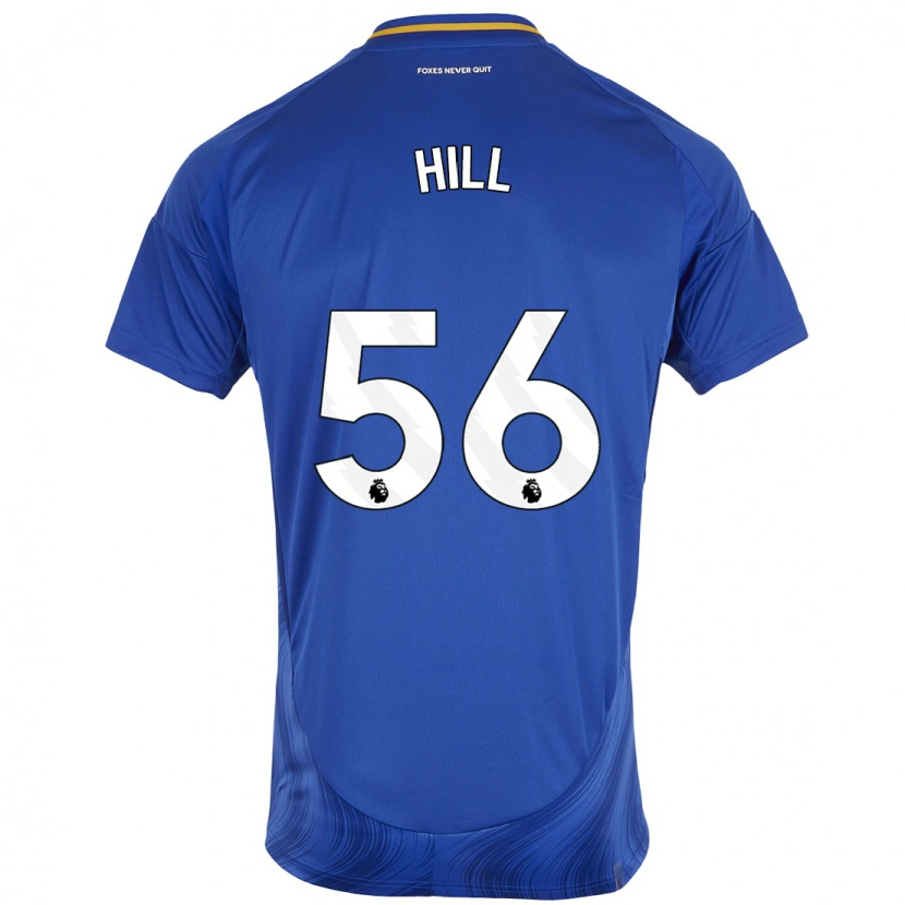 Danxen Kinder Deniche Hill #56 Blau Weiß Heimtrikot Trikot 2024/25 T-Shirt Schweiz