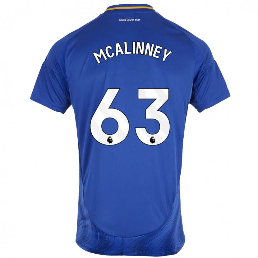 Danxen Kinder Liam Mcalinney #63 Blau Weiß Heimtrikot Trikot 2024/25 T-Shirt Schweiz