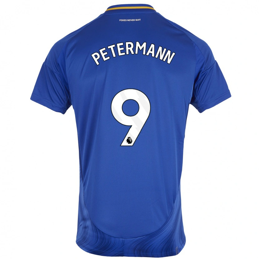 Danxen Kinder Lena Petermann #9 Blau Weiß Heimtrikot Trikot 2024/25 T-Shirt Schweiz