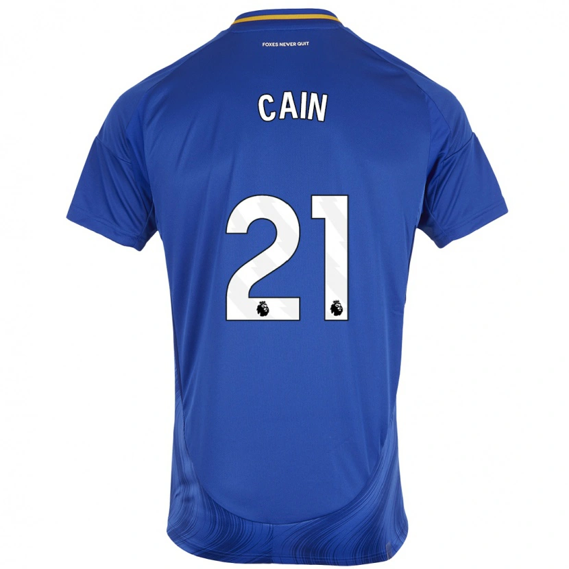 Danxen Kinder Hannah Cain #21 Blau Weiß Heimtrikot Trikot 2024/25 T-Shirt Schweiz