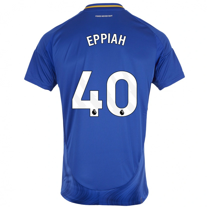 Danxen Kinder Josh Eppiah #40 Blau Weiß Heimtrikot Trikot 2024/25 T-Shirt Schweiz