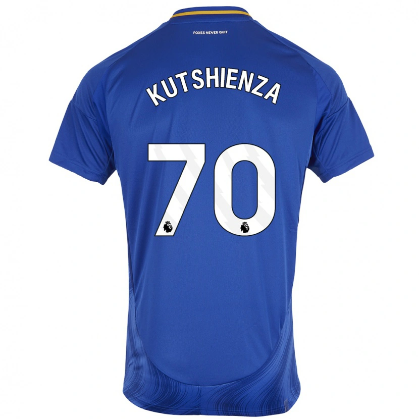 Danxen Kinder Jesper Kutshienza #70 Blau Weiß Heimtrikot Trikot 2024/25 T-Shirt Schweiz