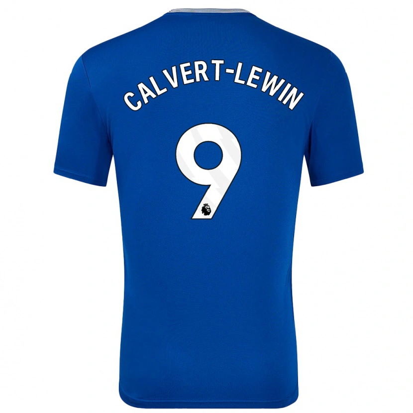 Danxen Kinder Dominic Calvert-Lewin #9 Blau Mit Heimtrikot Trikot 2024/25 T-Shirt Schweiz