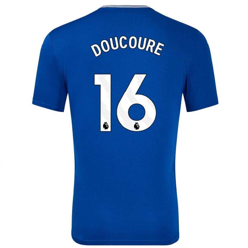 Danxen Kinder Abdoulaye Doucouré #16 Blau Mit Heimtrikot Trikot 2024/25 T-Shirt Schweiz