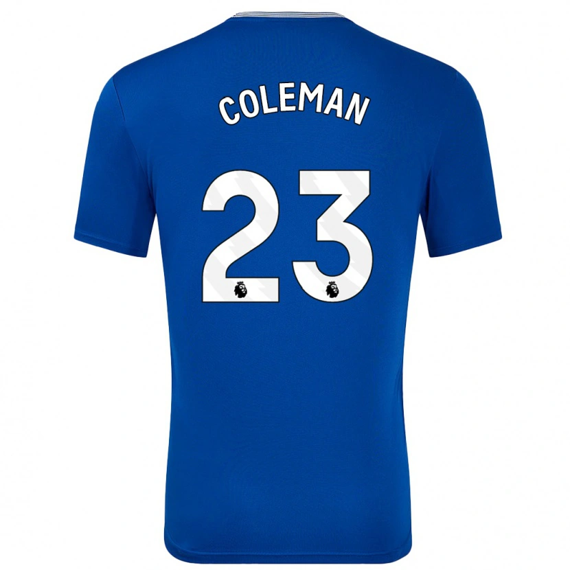 Danxen Kinder Séamus Coleman #23 Blau Mit Heimtrikot Trikot 2024/25 T-Shirt Schweiz