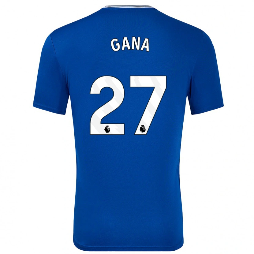 Danxen Kinder Idrissa Gueye #27 Blau Mit Heimtrikot Trikot 2024/25 T-Shirt Schweiz