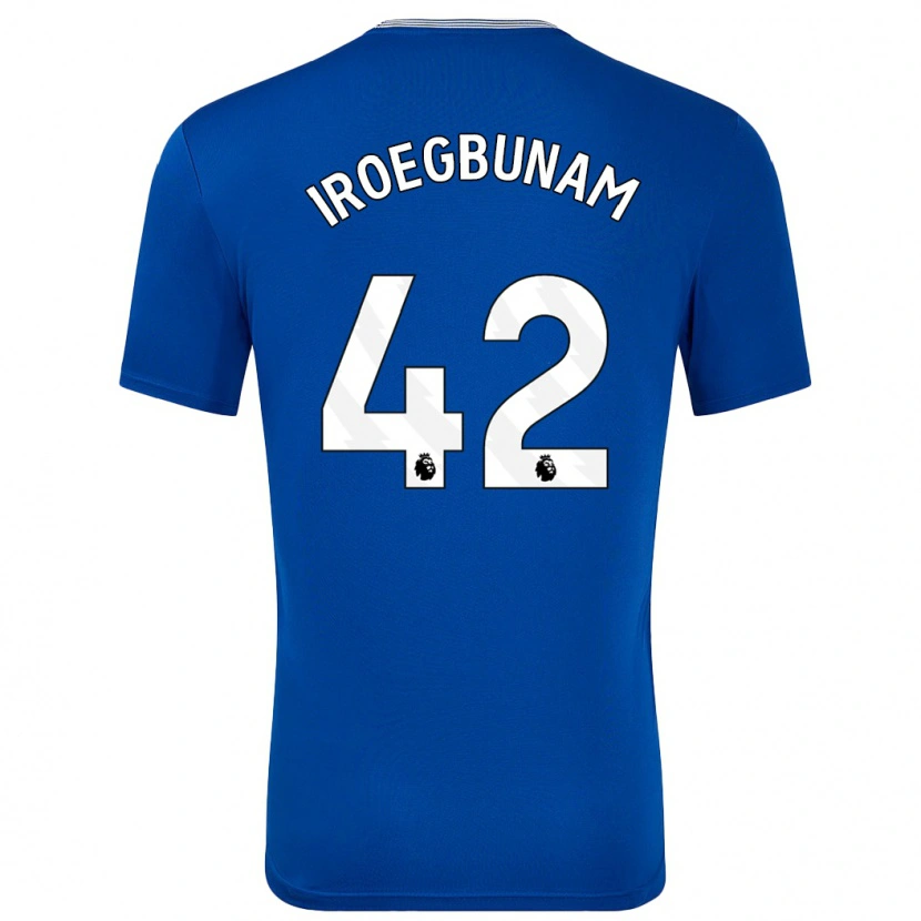 Danxen Kinder Tim Iroegbunam #42 Blau Mit Heimtrikot Trikot 2024/25 T-Shirt Schweiz