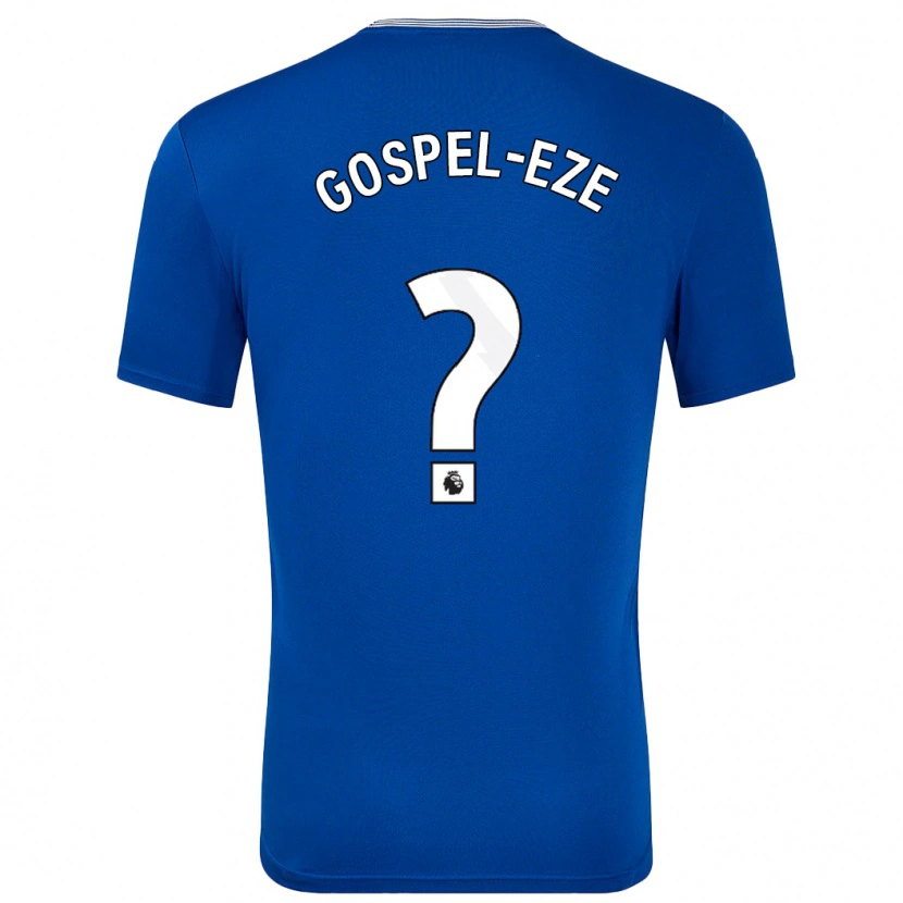 Danxen Kinder Goodness Gospel-Eze #0 Blau Mit Heimtrikot Trikot 2024/25 T-Shirt Schweiz