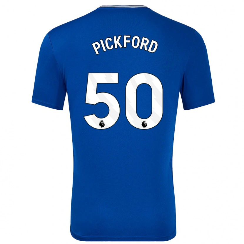 Danxen Kinder George Pickford #50 Blau Mit Heimtrikot Trikot 2024/25 T-Shirt Schweiz