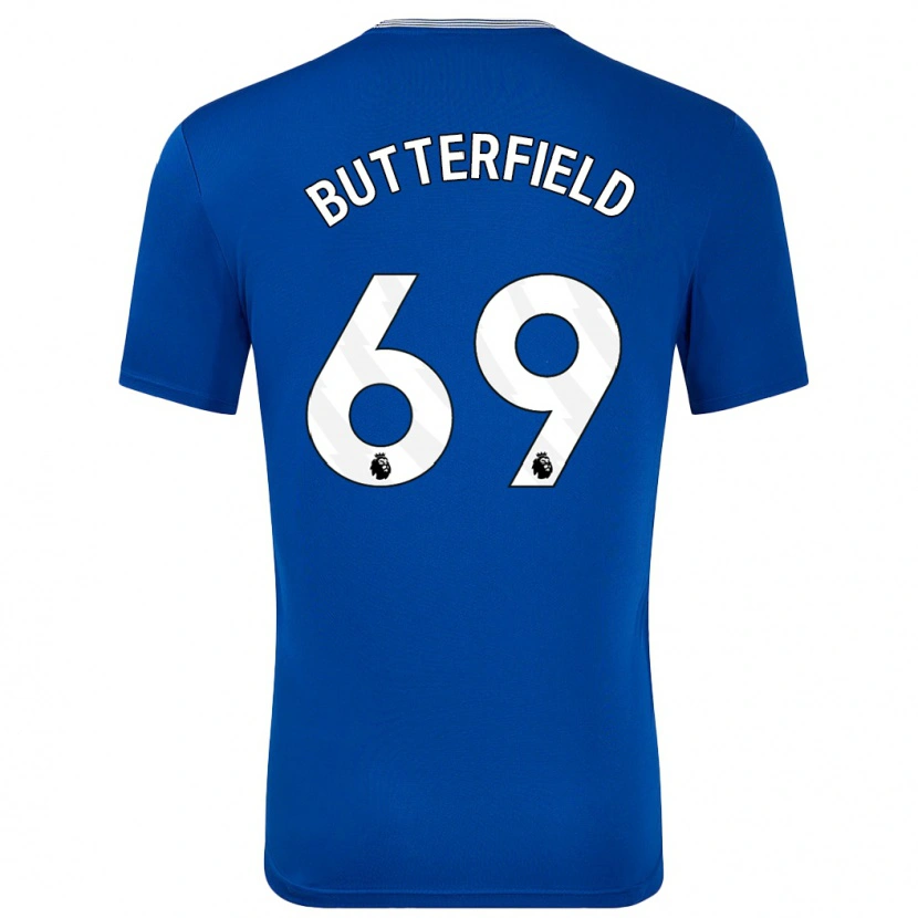 Danxen Kinder Luke Butterfield #69 Blau Mit Heimtrikot Trikot 2024/25 T-Shirt Schweiz