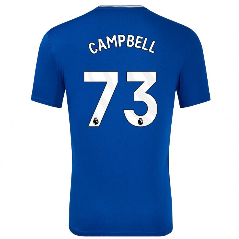 Danxen Kinder Elijah Campbell #73 Blau Mit Heimtrikot Trikot 2024/25 T-Shirt Schweiz