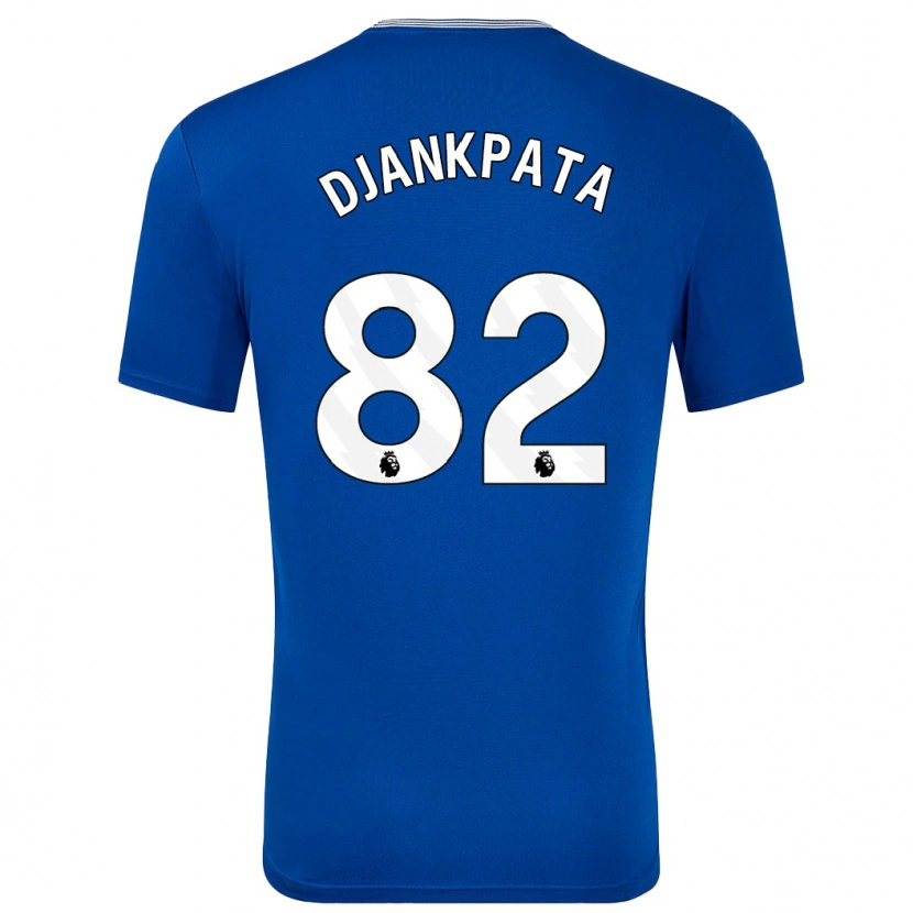 Danxen Kinder Halid Djankpata #82 Blau Mit Heimtrikot Trikot 2024/25 T-Shirt Schweiz