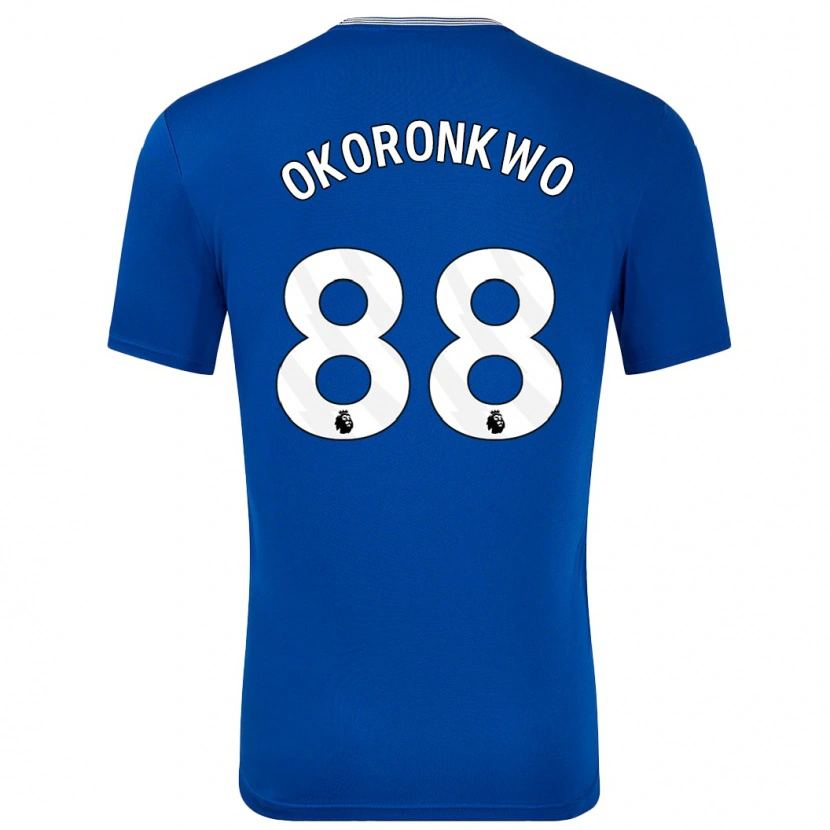 Danxen Kinder Francis Okoronkwo #88 Blau Mit Heimtrikot Trikot 2024/25 T-Shirt Schweiz