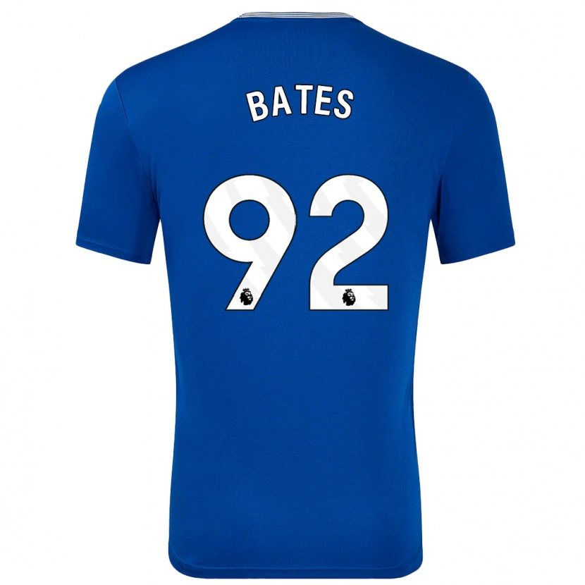 Danxen Kinder Callum Bates #92 Blau Mit Heimtrikot Trikot 2024/25 T-Shirt Schweiz