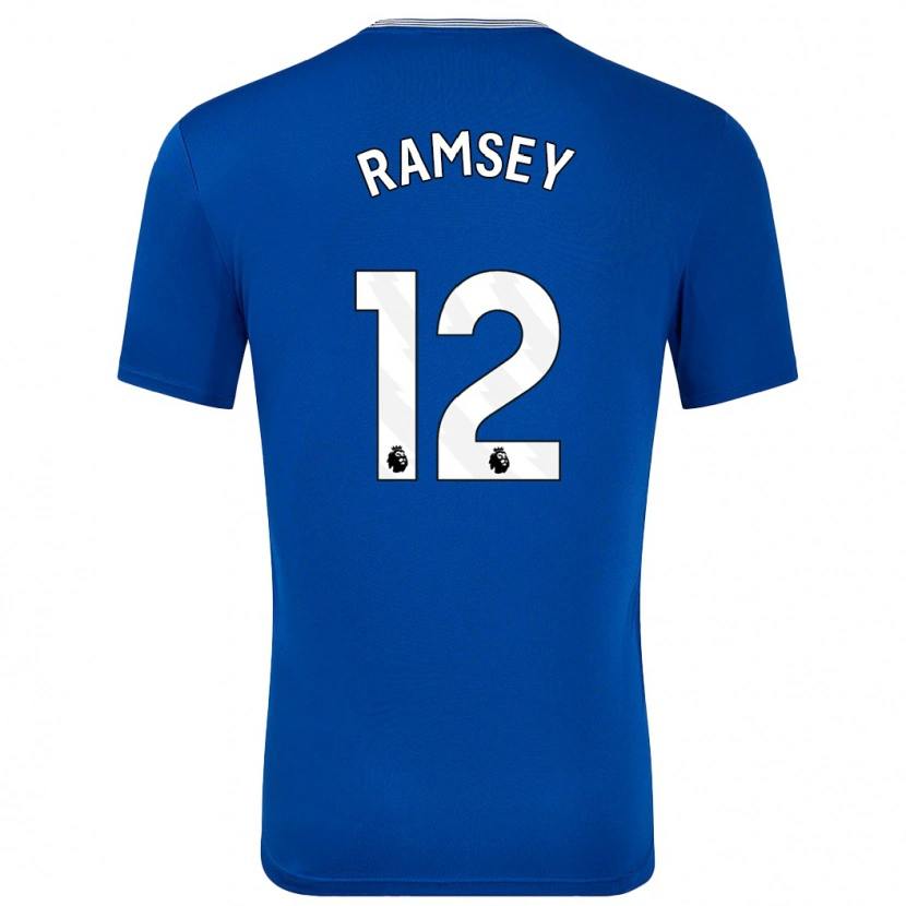 Danxen Kinder Emily Ramsey #12 Blau Mit Heimtrikot Trikot 2024/25 T-Shirt Schweiz