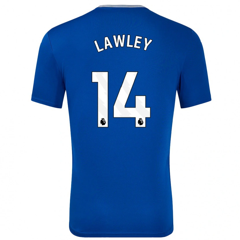 Danxen Kinder Melissa Lawley #14 Blau Mit Heimtrikot Trikot 2024/25 T-Shirt Schweiz