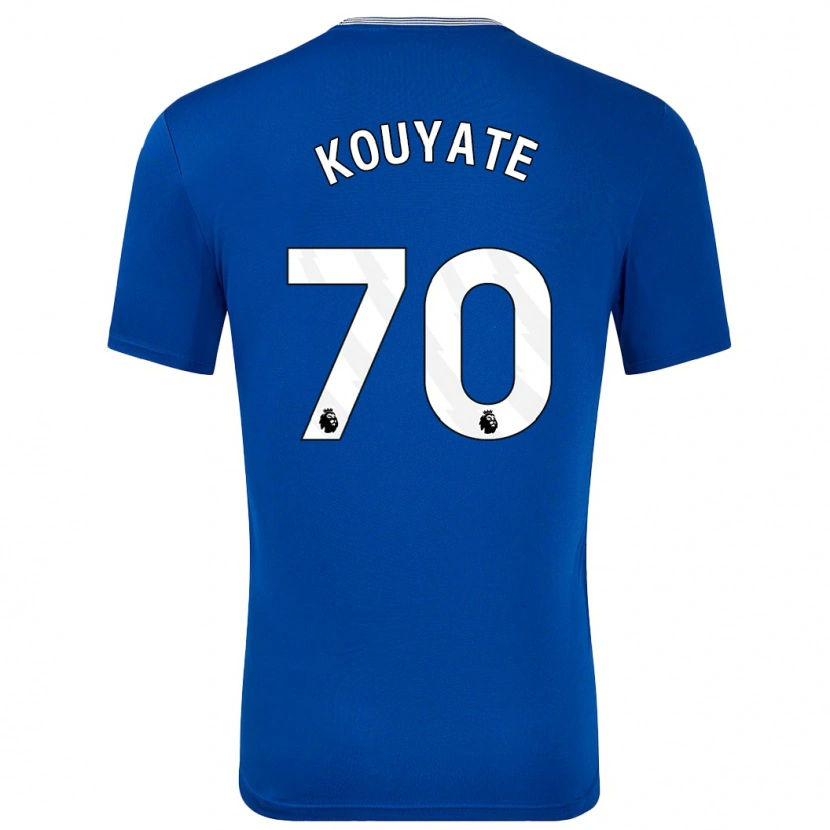 Danxen Kinder Katia Kouyate #70 Blau Mit Heimtrikot Trikot 2024/25 T-Shirt Schweiz