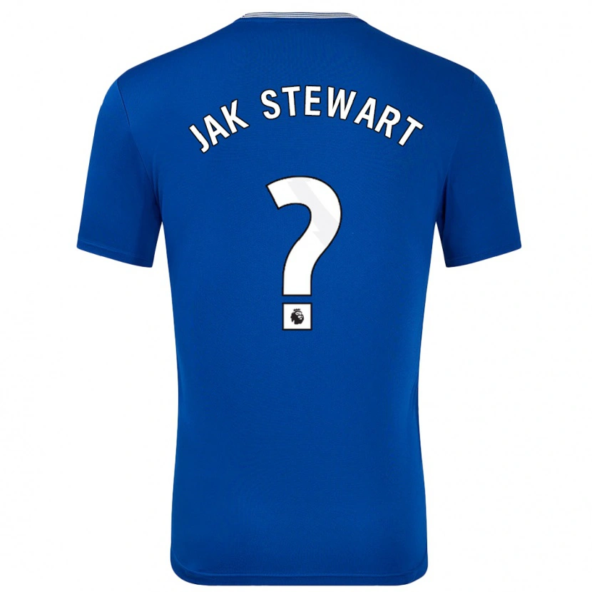 Danxen Kinder Jak Stewart #0 Blau Mit Heimtrikot Trikot 2024/25 T-Shirt Schweiz