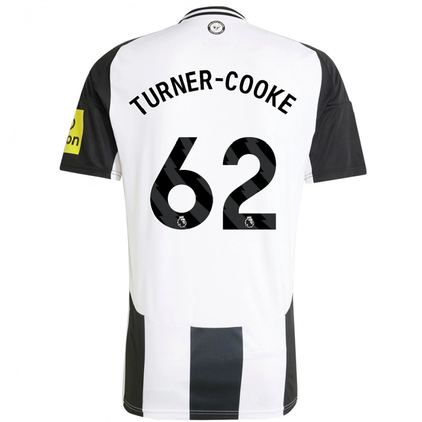 Danxen Kinder Jay Turner-Cooke #62 Weiß Schwarz Heimtrikot Trikot 2024/25 T-Shirt Schweiz