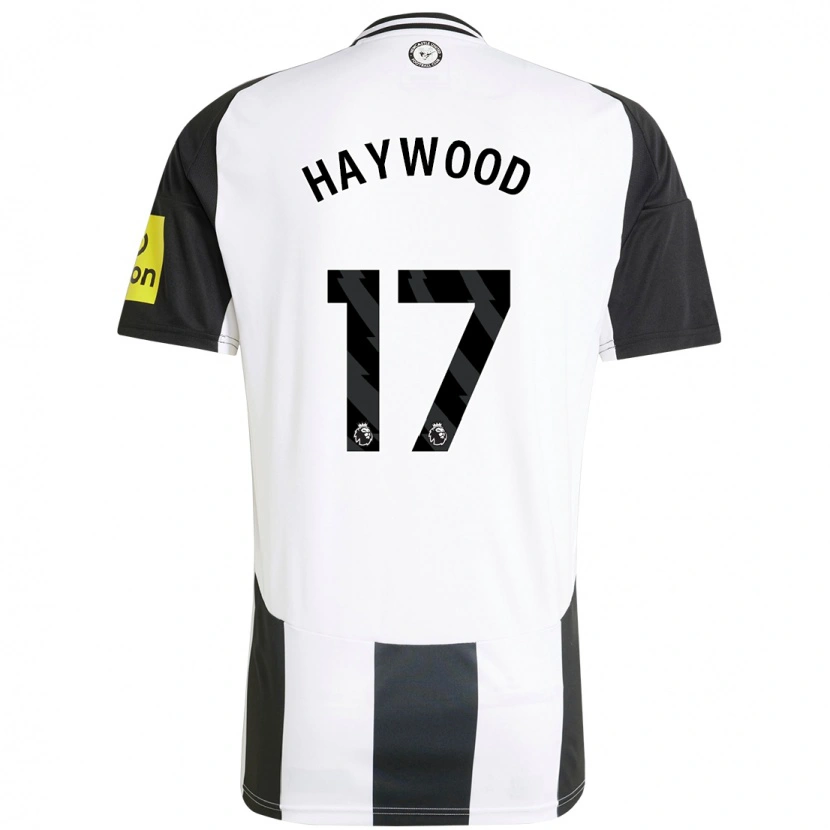 Danxen Kinder Sophie Haywood #17 Weiß Schwarz Heimtrikot Trikot 2024/25 T-Shirt Schweiz