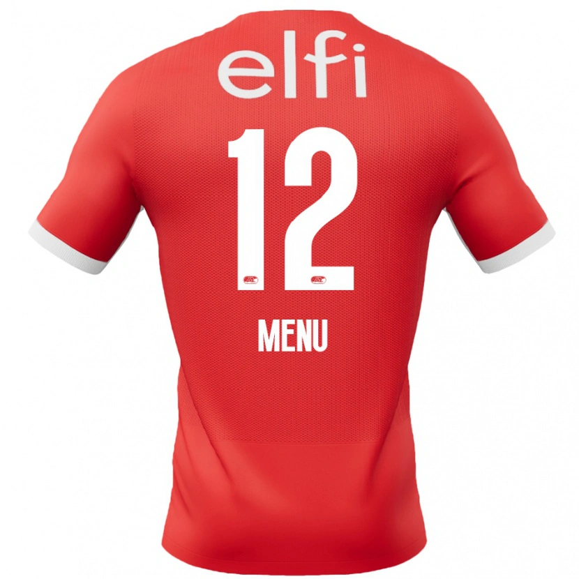 Danxen Kinder Mathijs Menu #12 Rot Weiß Heimtrikot Trikot 2024/25 T-Shirt Schweiz