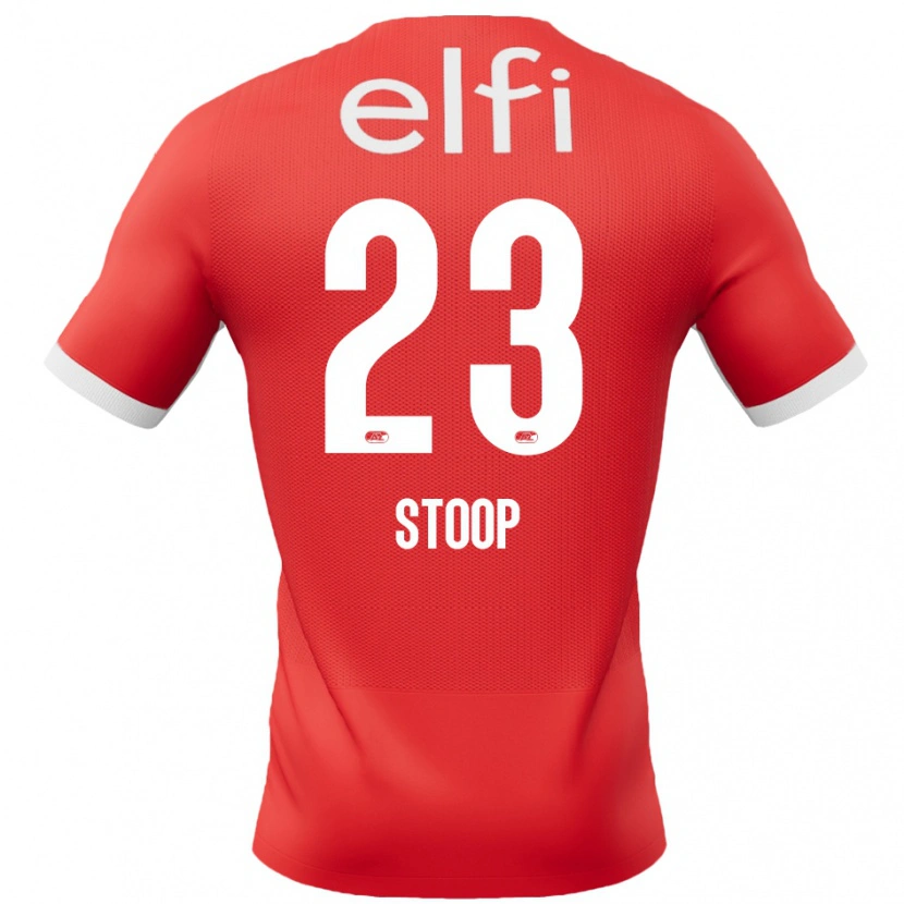 Danxen Kinder Maudy Stoop #23 Rot Weiß Heimtrikot Trikot 2024/25 T-Shirt Schweiz