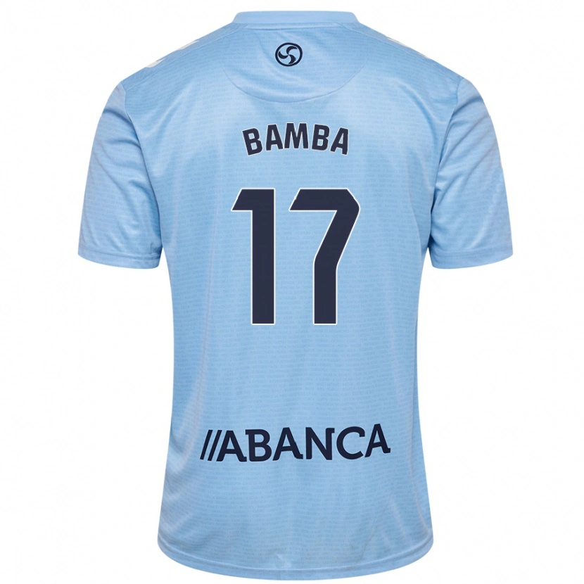 Danxen Kinder Jonathan Bamba #17 Himmelblau Heimtrikot Trikot 2024/25 T-Shirt Schweiz