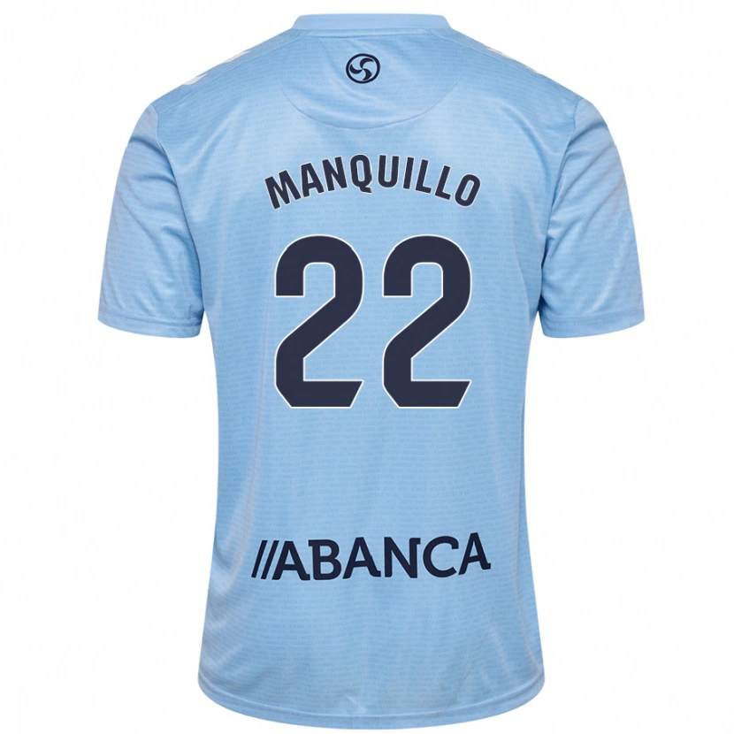 Danxen Kinder Javier Manquillo #22 Himmelblau Heimtrikot Trikot 2024/25 T-Shirt Schweiz