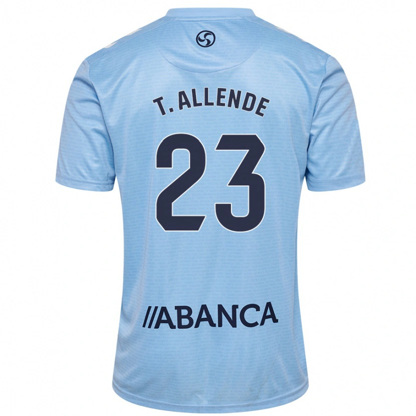 Danxen Kinder Tadeo Allende #23 Himmelblau Heimtrikot Trikot 2024/25 T-Shirt Schweiz