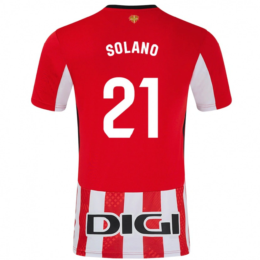 Danxen Kinder Bibiane Schulze-Solano #21 Rot Weiß Heimtrikot Trikot 2024/25 T-Shirt Schweiz